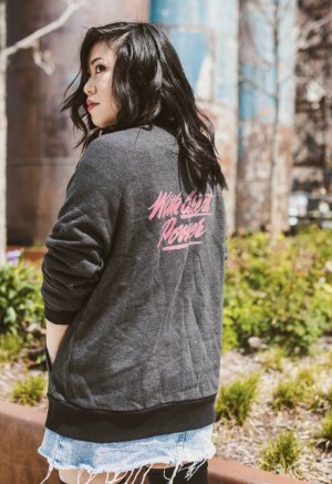 With Great Power Bomber Jacket
