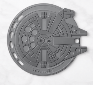 Le Creuset 8″ Silicone Trivet-Star Wars Millennium Falcon
