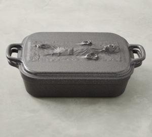 Han Solo in Carbonite Le Creuset Cast-Iron Signature Roaster, 5 1/4-Qt.